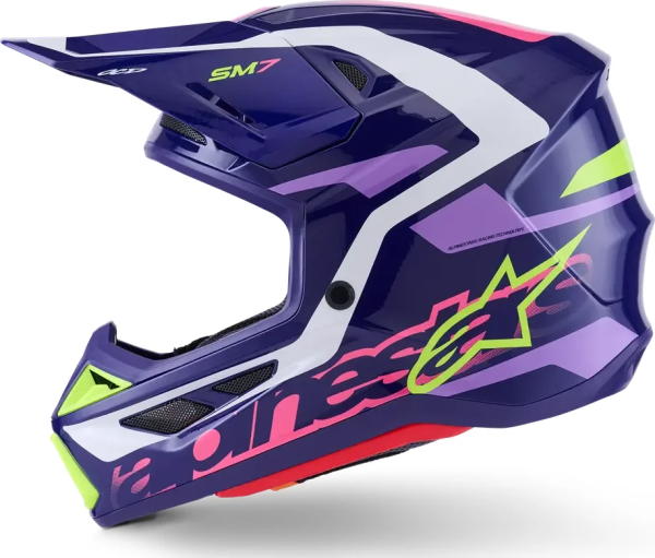 Cască Alpinestars SM7 Deed Purple-2