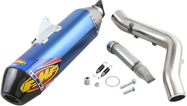 Factory 4.1 Rct Slip-on Muffler Anodized Blue-0