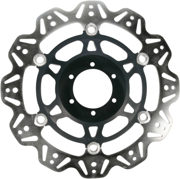 Vr Series Vee-rotor Black, Stainless Steel, 1, nordicamoto.ro