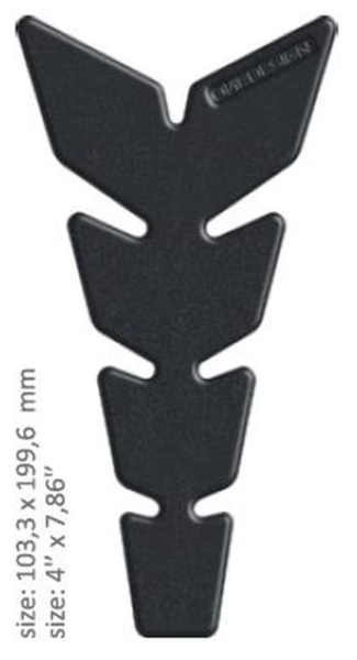 Resin/soft Touch Tank Pad Black, 1, nordicamoto.ro