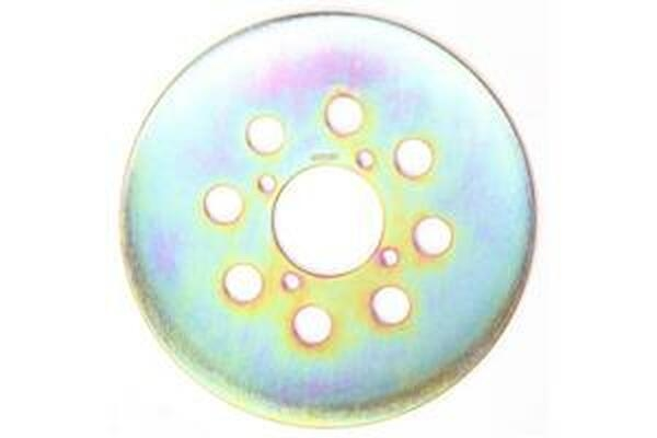 Brake Rotor D-series Fixed Round Gold, Polished Steel, Zinc, 1, nordicamoto.ro