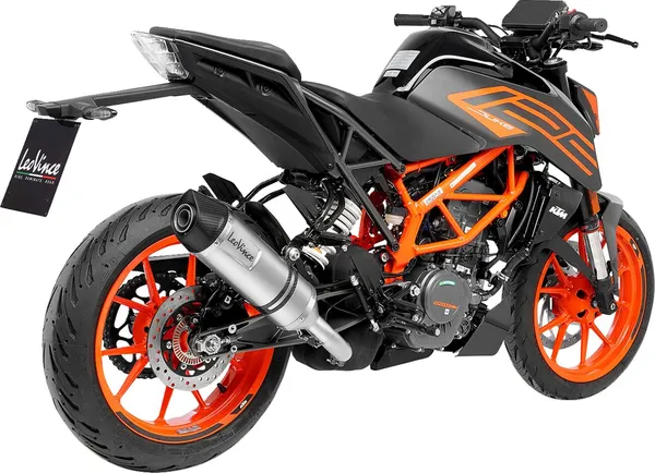 Tobă de eșapament LeoVince LV One Evo Slip-On pentru KTM 390 Duke (2024-2025), 2, nordicamoto.ro