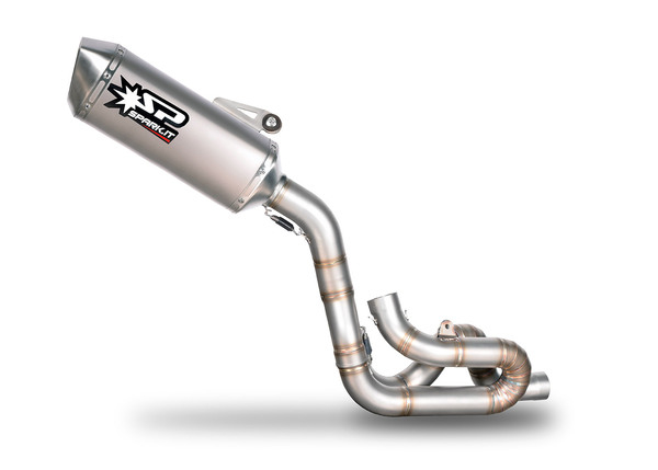 Force Full Exhaust Systems Silver, 1, nordicamoto.ro