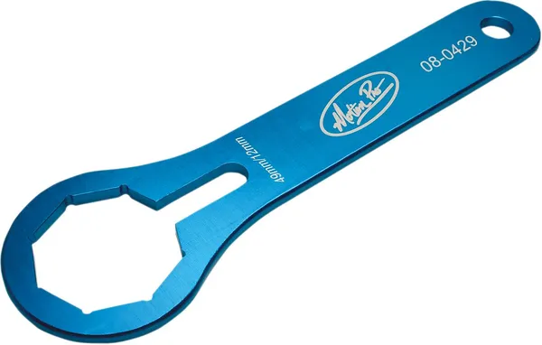 Fork Cap Wrench Blue, Anodized 