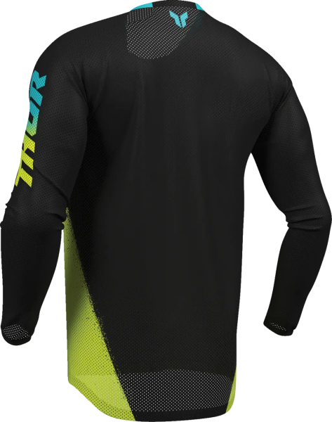 Tricou Launchmode Air Darkside galben-negru, 3, nordicamoto.ro