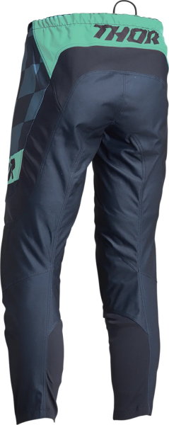 Pantaloni copii Thor Sector Birdrock Dark Blue/Mint 20, 2, nordicamoto.ro