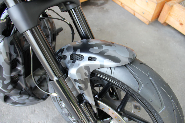 Front Fender Custom Black, 1, nordicamoto.ro