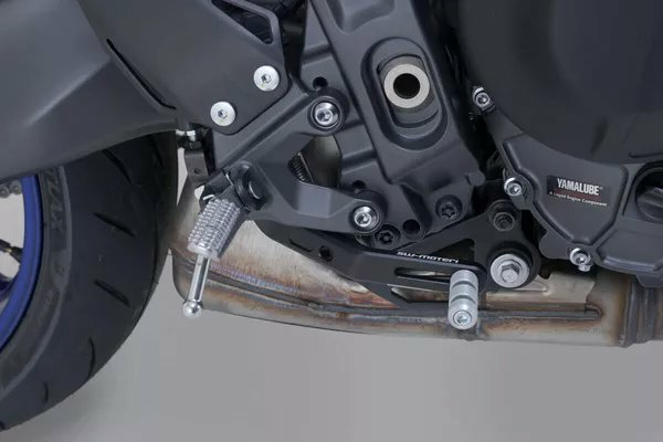 SW-MOTECH Brake Pedal Black, Silver -1