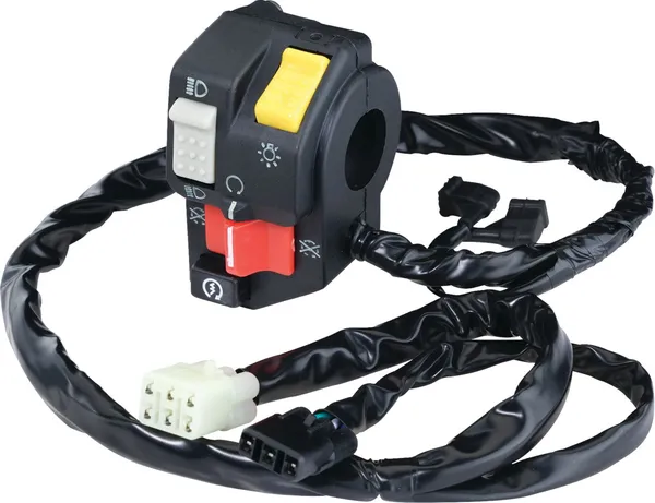 Ansamblu bloc comutator negru, 2, nordicamoto.ro