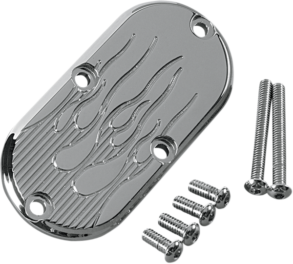 Billet Inspection Cover Chrome, 1, nordicamoto.ro