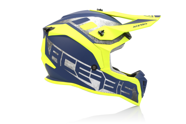 Casca Acerbis Linear Yellow/Blue-3