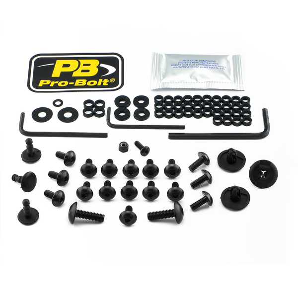 Fairing Bolt Kit For Aprilia Black, 1, nordicamoto.ro