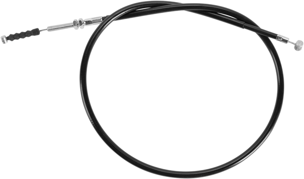 Black Vinyl Clutch Cable Black 