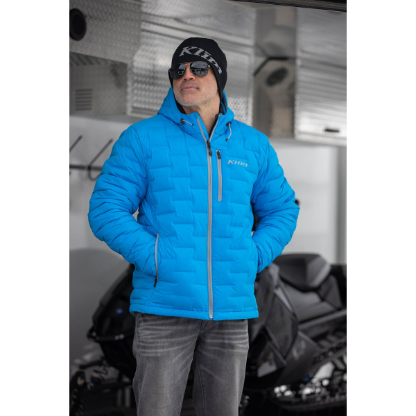 Geaca Klim Boulder Mid Layer Electric Blue Lemonade-0