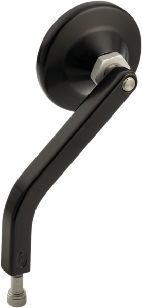 No. 2 Oe 2-1/4(r) Round Mirror Black, 1, nordicamoto.ro
