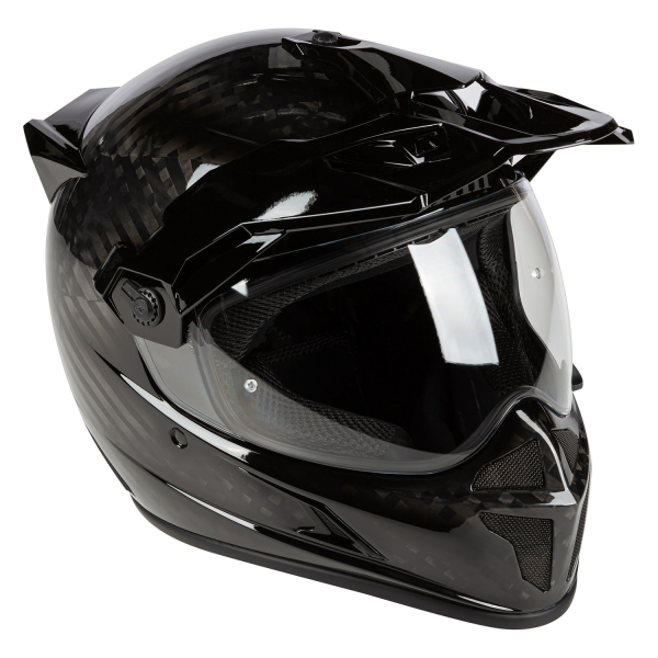 Cască Klim Krios Karbon Adventure ECE/DOT Gloss White-8