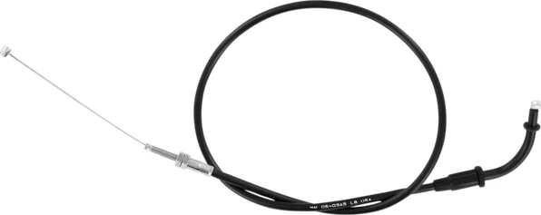 Cablu de accelerație din vinil negru, model standard negru, 1, nordicamoto.ro