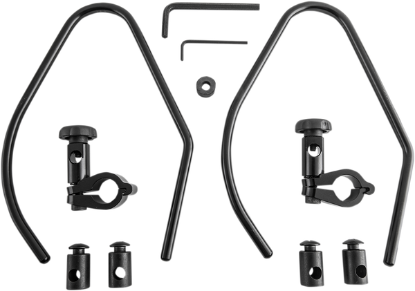 Big Country Windshield Replacement Hardware Kit Black, 1, nordicamoto.ro