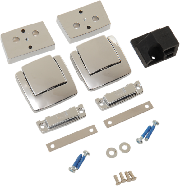 Tour-pak® Hardware Latch Kit Silver, 1, nordicamoto.ro