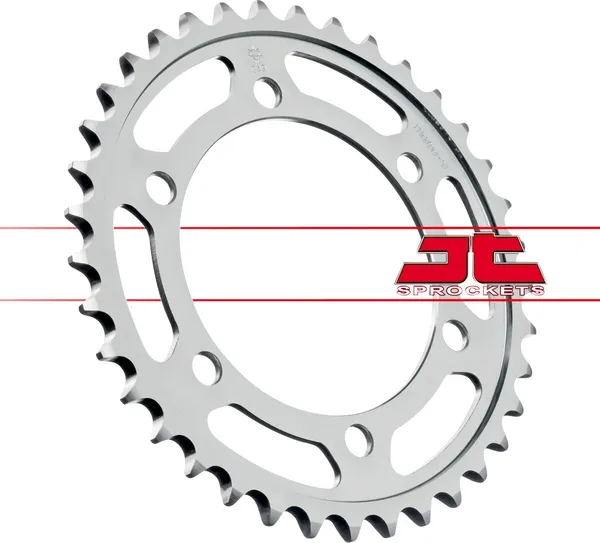 JT SPROCKETS Steel Rear Sprocket Natural -1