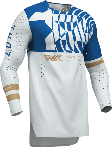 Sportmode Mind Control Jersey White, Blue, 2, nordicamoto.ro