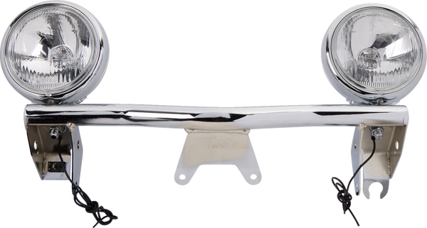 Lightbar With Spotlight Chrome, 3, nordicamoto.ro