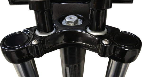Flush-mount Fork Caps Black, 2, nordicamoto.ro