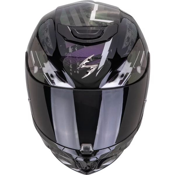 Casca integrala SCORPION EXO-391 CLUTTER M Negru/Rosu, 3, nordicamoto.ro