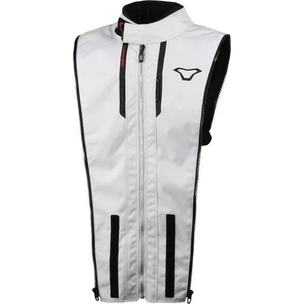 Geaca textil impermeabila touring/adventure MACNA AIR HYBRID 2.0 XXL Gri/Negru/Rosu, 10, nordicamoto.ro