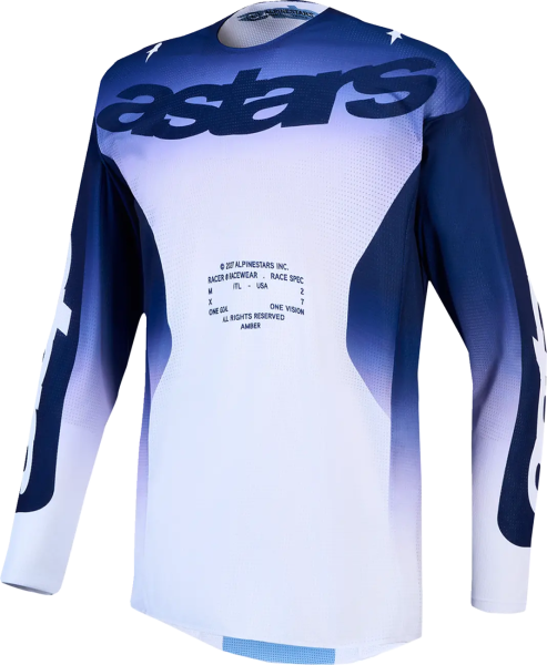 Tricou Racer Air, de culoare chihlimbar, alb, 1, nordicamoto.ro