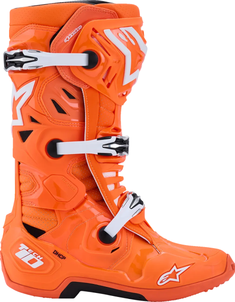Cizme Alpinestars Tech 10 Supervented Orange-2