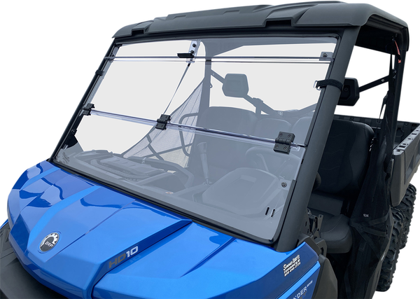 Deluxe Full Folding Windshield Clear -2