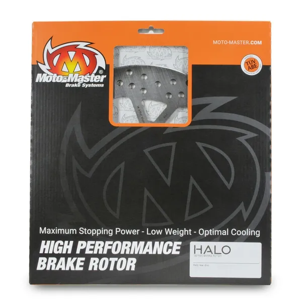 MOTO-MASTER Halo Series Fixed Rotor Silver -1