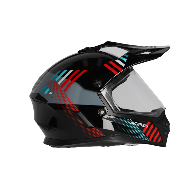 Casca Copii Integrala Acerbis Rider Negru/Rosu T58-4