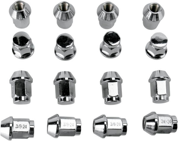 Lug Nuts Chrome, 1, nordicamoto.ro