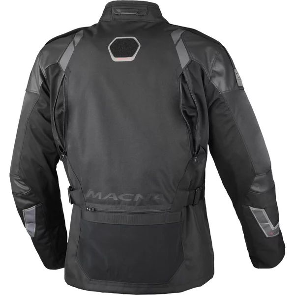 Geaca textil impermeabila touring/adventure MACNA TOUROS M Maro/Gri/Negru, 6, nordicamoto.ro