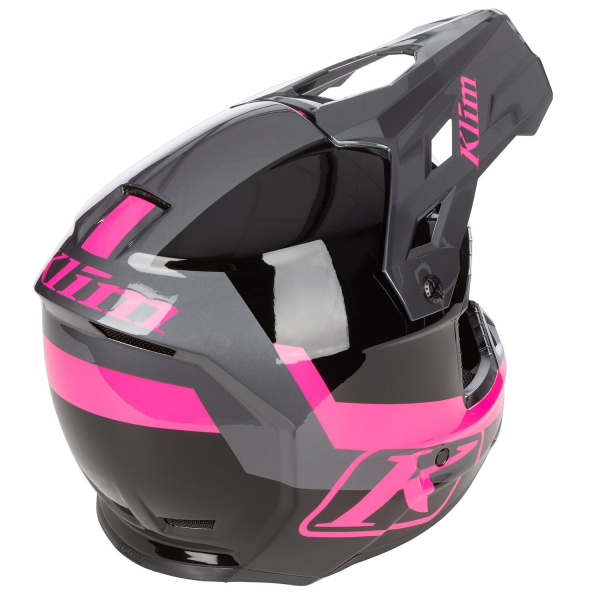 Casca Snowmobil Klim F3 ECE Elevate Black - Asphalt-36