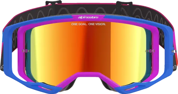 Vision 8 Corp Goggle Blue, Orange, Purple -1