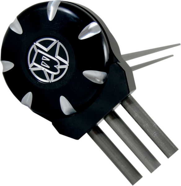 Internal Filler Fuel Pickup Black, Silver, 3, nordicamoto.ro