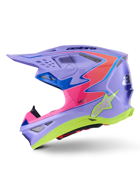 Casca Alpinestars Supertech M10 Jett Lawrence R01 Purple-3