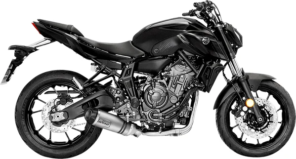 Lv One Evo Exhaust System Black, Matte, 1, nordicamoto.ro