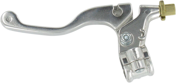 Shorty Style Power Lever Assembly Silver, 2, nordicamoto.ro