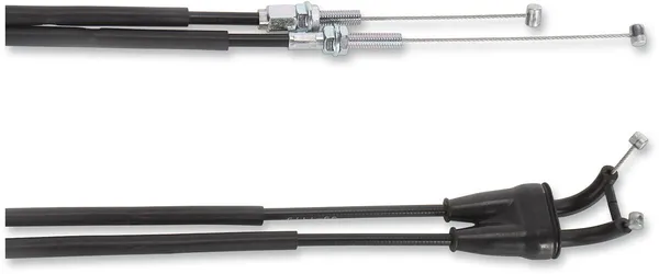 MOOSE RACING Black Vinyl Throttle Cable Black -0