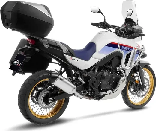 Tobă de eșapament LeoVince LV-14 Titanium Slip-On pentru Honda XL750 Transalp, 4, nordicamoto.ro