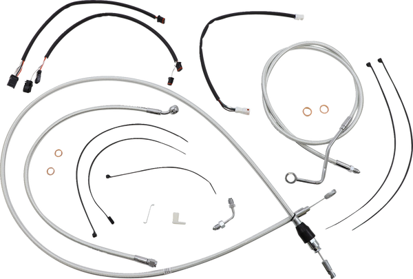 Sterling Chromite Ii® Designer Handlebar Installation Kit Silver, 1, nordicamoto.ro