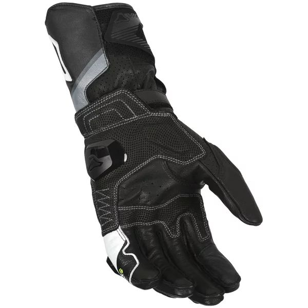 Manusi de piele sport MACNA PROTEGO S Rosu/Alb, 5, nordicamoto.ro