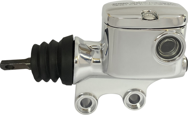 Rear Brake Master Cylinder Chrome, Polished, 1, nordicamoto.ro