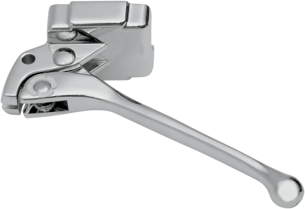 Chrome Clutch Lever Assembly Silver, 1, nordicamoto.ro