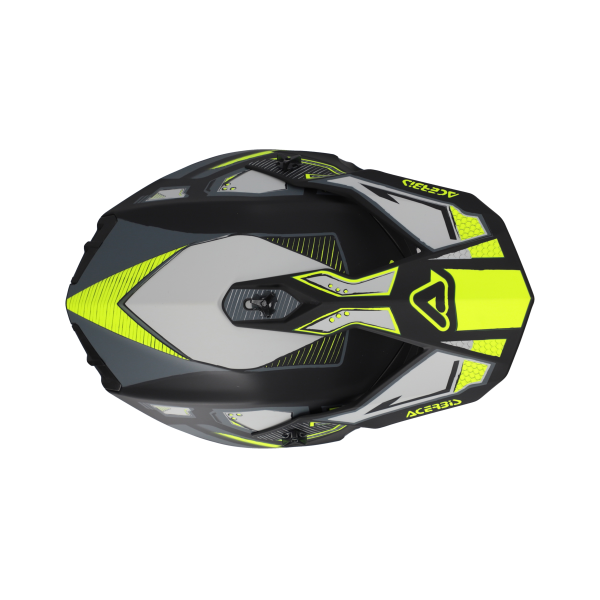 Casca Acerbis Linear 22-06 Negru/Galben Fluo XXL-0