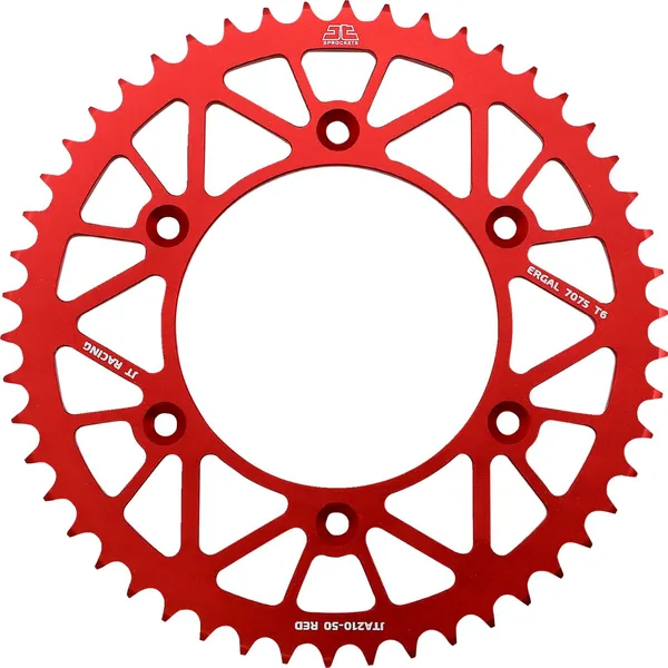 JT SPROCKETS Rear Sprocket Red 